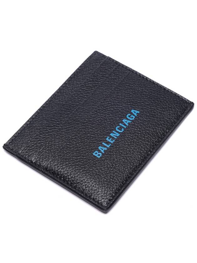 Logo Print Leather Card Wallet - BALENCIAGA - BALAAN 6