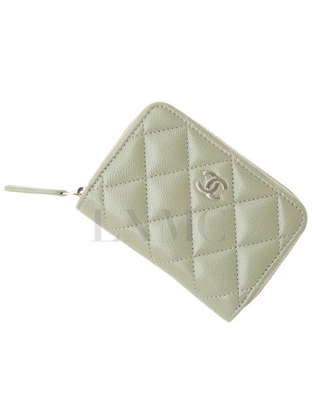 Caviar card wallet zipper coin mini AP0216 - CHANEL - BALAAN 4