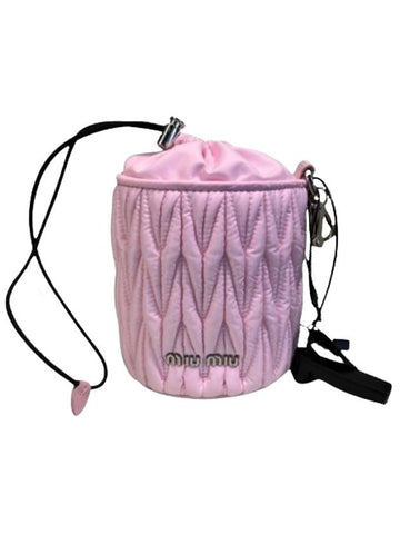 Quilting mini pouch pink - MIU MIU - BALAAN 1