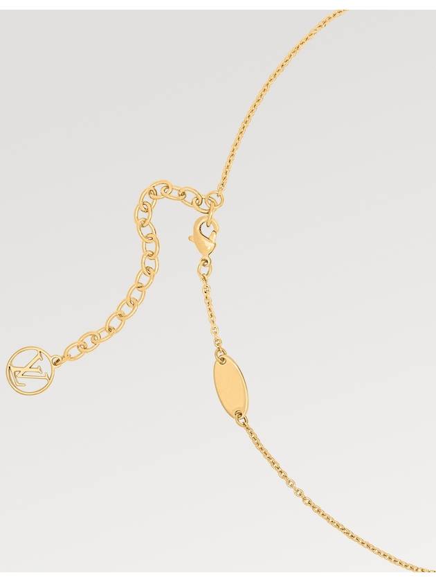 LV Iconic Enamel Necklace Gold - LOUIS VUITTON - BALAAN 5