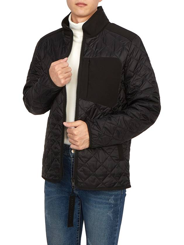 Statewood Quilted Jacket Black - MOOSE KNUCKLES - BALAAN 9