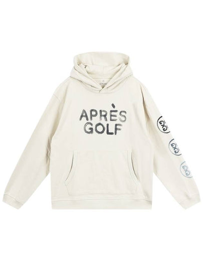 Après Golf Unisex Oversized French Terry Hoodie Beige - G/FORE - BALAAN 2