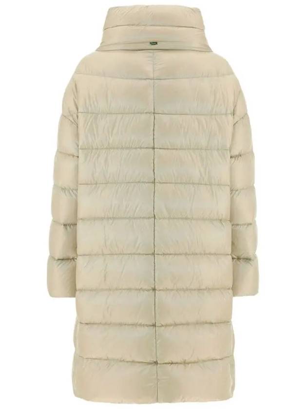 MATILDE High Neck Long Padded Jacket Beige PI1283DIC 12017Z 1985 - HERNO - BALAAN 3