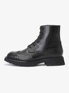 Punk Calfskin Worker Boots Black - ALEXANDER MCQUEEN - BALAAN 2