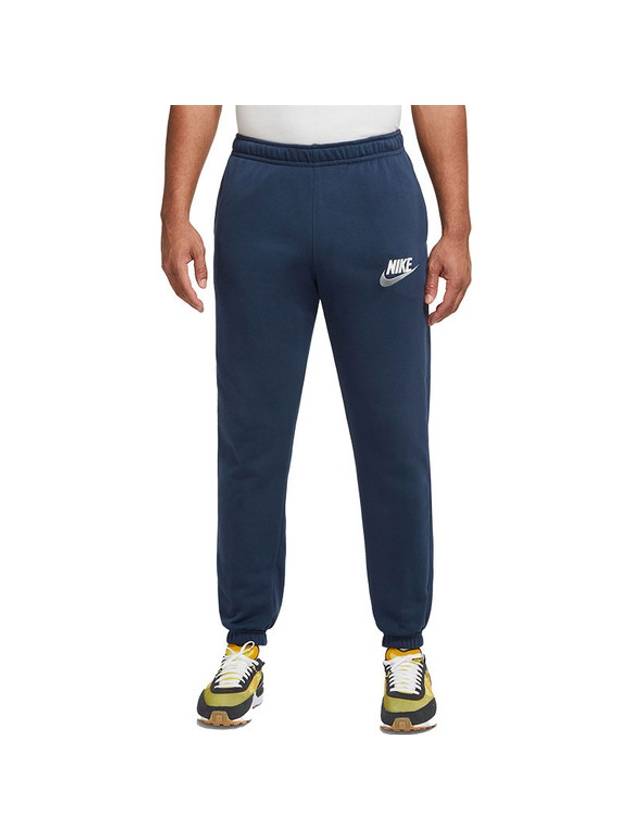 Men's Club French Terry Track Pants Navy - NIKE - BALAAN 2