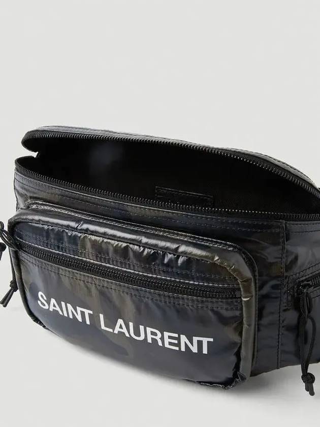 Nylon Logo Nuxx Cross Bag Camo - SAINT LAURENT - BALAAN 5