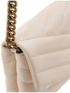 Kira Chevron Chain Long Wallet New Cream - TORY BURCH - BALAAN 8