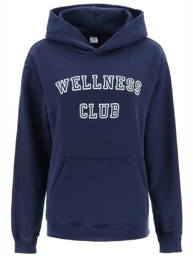 Lettering Logo Hoodie Navy - SPORTY & RICH - BALAAN 1