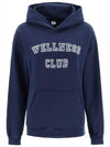 Lettering Logo Hoodie Navy - SPORTY & RICH - BALAAN 1