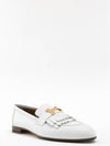 Royal Rose Gold H Logo Loafer Blanc - HERMES - BALAAN 3