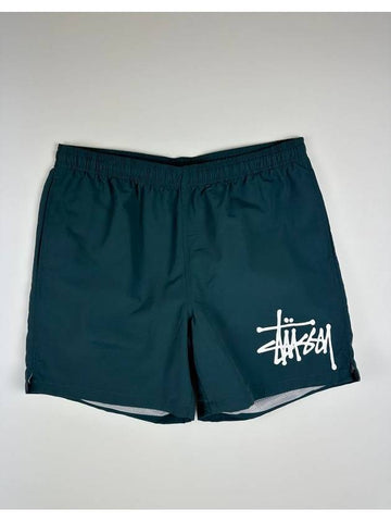 AU Australia Big Graffiti Water Shorts ST0L0193 Moss Green MENS 32 - STUSSY - BALAAN 1