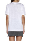 Zwell Linen Short Sleeve T Shirt - ISABEL MARANT - BALAAN 4