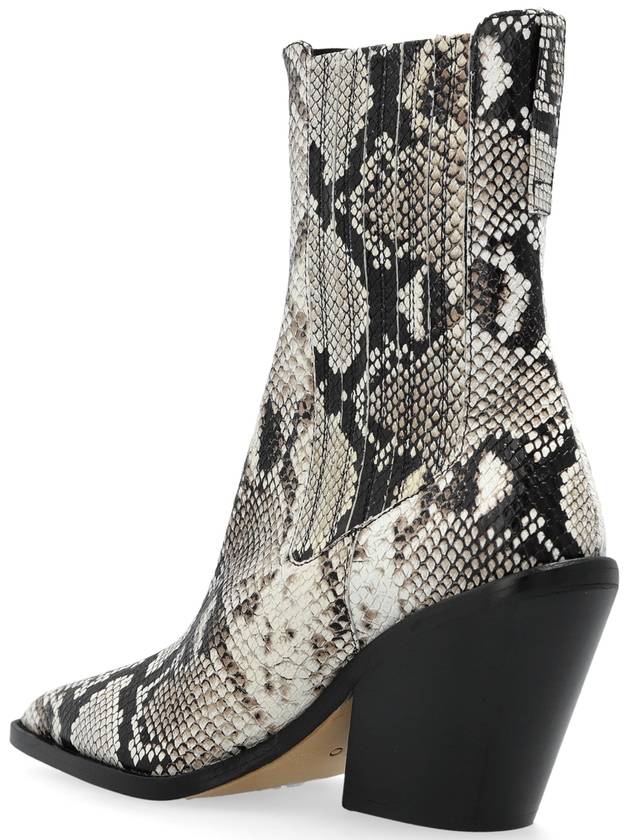 Iro Heeled Ankle Boots Mazola, Women's, Cream - IRO - BALAAN 5