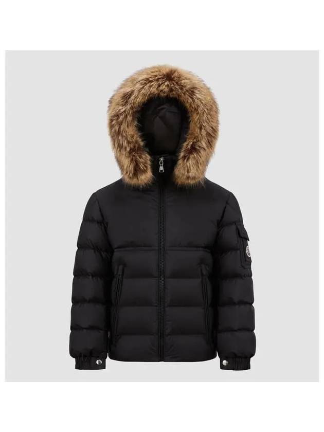 Moncler Junior 12 14 NEW BYRON Fur Hooded Down Jacket - MONCLER - BALAAN 4