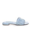 Materasse Nappa Leather Slippers Sky Blue - MIU MIU - BALAAN 2