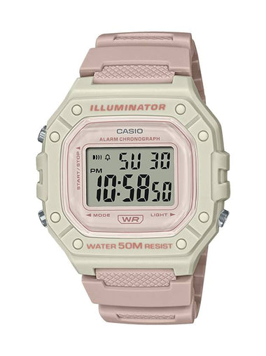 Sports Plastic Strap Digital Watch Light Pink - CASIO - BALAAN 1