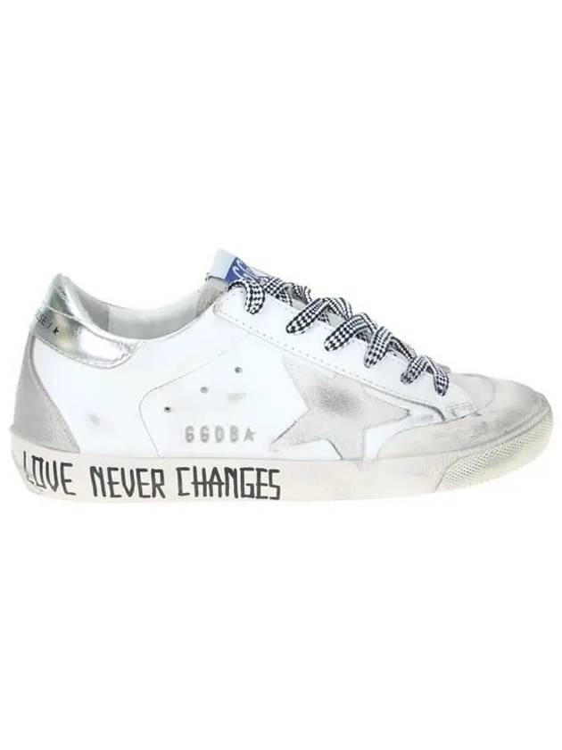 Women's Superstar Penstar Silver Tab Low Top Sneakers White - GOLDEN GOOSE - BALAAN 3