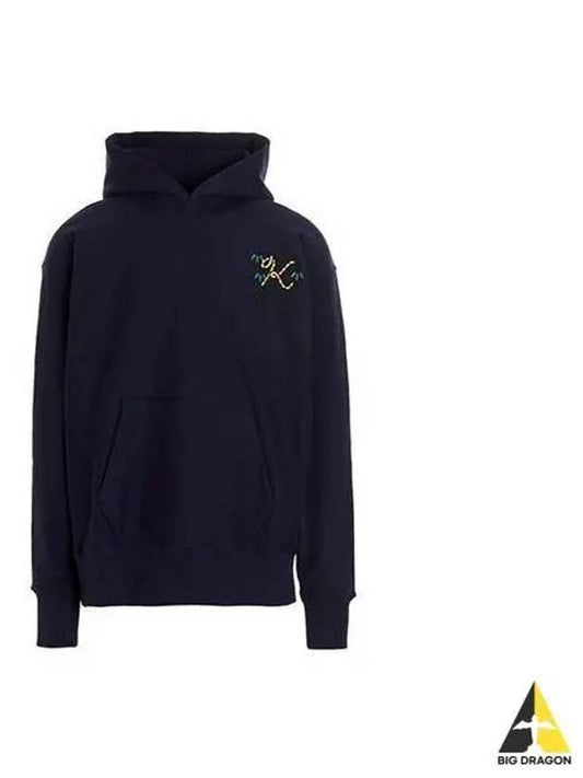 Tiger Tail Logo Hoodie Navy FC65SW422 4ME - KENZO - BALAAN 1