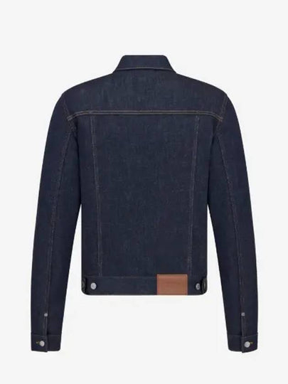 Homme Men s Oblique Denim Jacket Blue 013D482J226X - DIOR - BALAAN 2