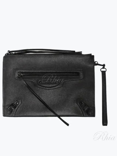 Motor City Large Clutch Bag Black - BALENCIAGA - BALAAN 2