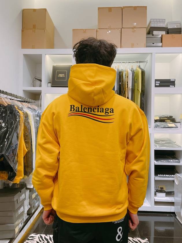 Balenciaga hoodie yellow hotsell