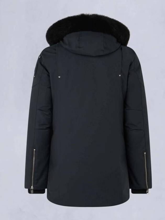 Original Stirling Parka Black Fox Fur Navy - MOOSE KNUCKLES - BALAAN 3