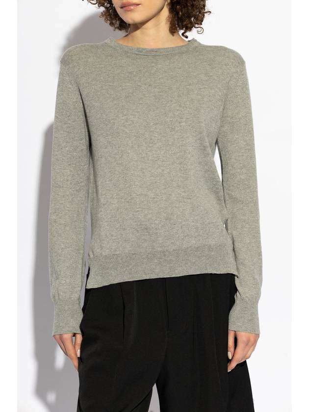 Yohji Yamamoto Sweater With Logo, Women's, Grey - YOHJI YAMAMOTO - BALAAN 3