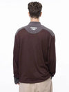 Men s M243MT04CH Circular Reverse Wool Half Neck Sweatshirt Brown Charcoal - CHANCE'S NOI - BALAAN 9