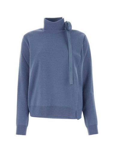 Sweater FZX972ANJK F1KE5 BLUE - FENDI - BALAAN 1