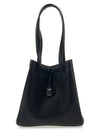 Origami Medium Leather Tote Bag Black - FENDI - BALAAN 2