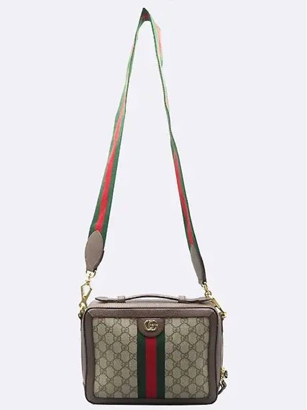 550622 GG gold logo three stripes web small Ophidia camera bag 2WAY - GUCCI - BALAAN 4