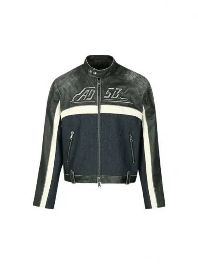 24 Racing Leather Jacket Black - ANDERSSON BELL - BALAAN 2