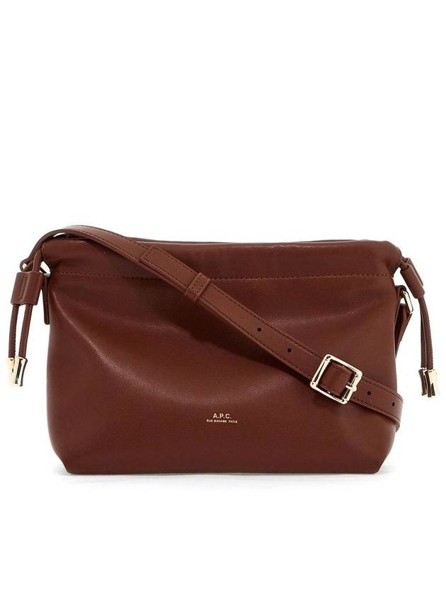 Ninon Small Cross Bag Brown - A.P.C. - BALAAN 4