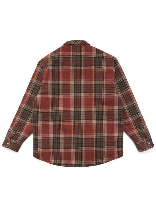 Home on the Range Flannel Shirt BROWN - MALBON GOLF - BALAAN 2