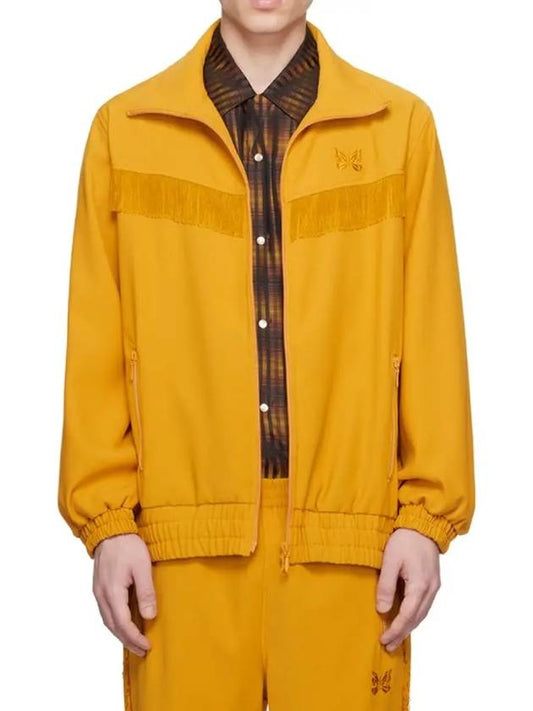 Fringe Track Jacket OT198 YELLOW - NEEDLES - BALAAN 1