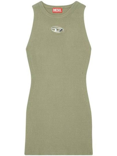 M Caddix Mini Short Dress Green - DIESEL - BALAAN 2