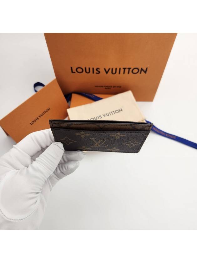 Card Holder Monogram Reverse Canvas M69161 - LOUIS VUITTON - BALAAN 4