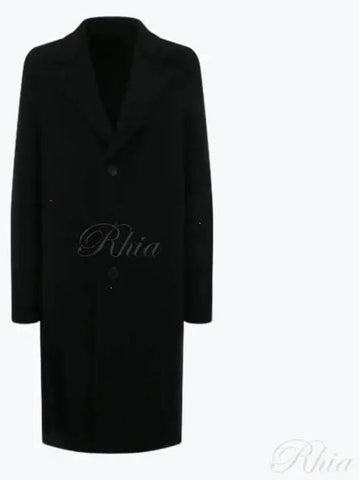 Single breasted virgin wool coat C9123MLC 199 - HARRIS WHARF LONDON - BALAAN 1