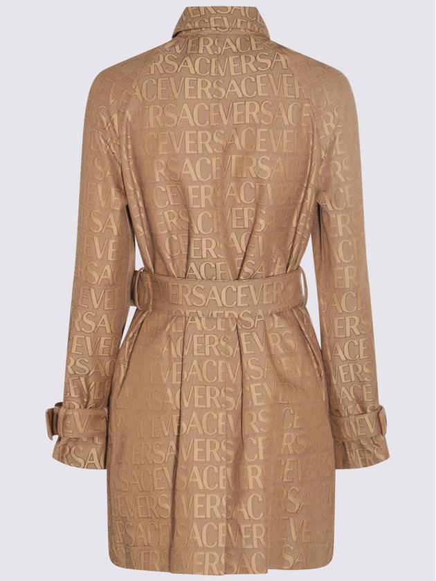 Trench Coat 1010883 1A033152N740 Beige - VERSACE - BALAAN 3