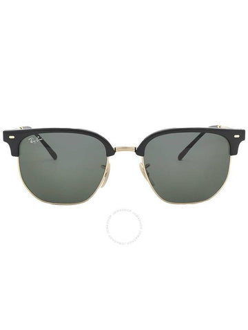 Ray Ban New Clubmaster Green Unisex Sunglasses RB4416 601/31 53 - RAY-BAN - BALAAN 1