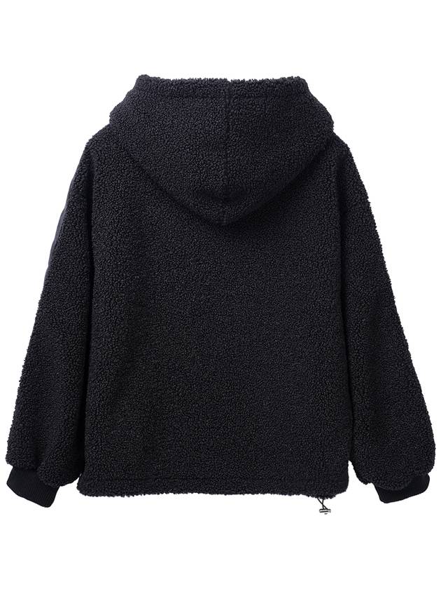 Fleece Hoodie Black - HIGH SCHOOL DISCO - BALAAN 4