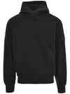 Compass Wappen Patch Cotton Hoodie Black - STONE ISLAND - BALAAN 2