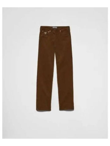 GFP517 S OOO 1449 F098L Wide Leg Corduroy Pants 1317633 - PRADA - BALAAN 1