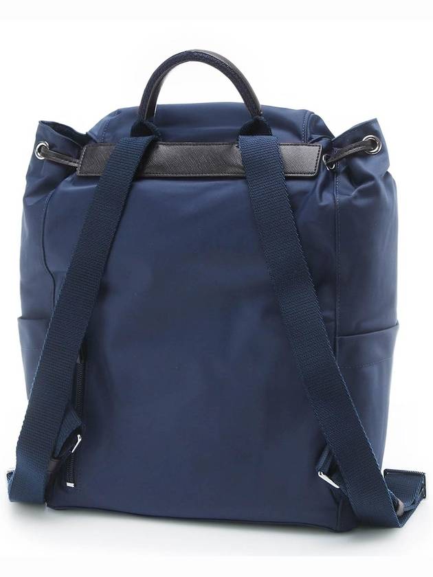 Virginia Flap Nylon Backpack Blue - TORY BURCH - BALAAN 4