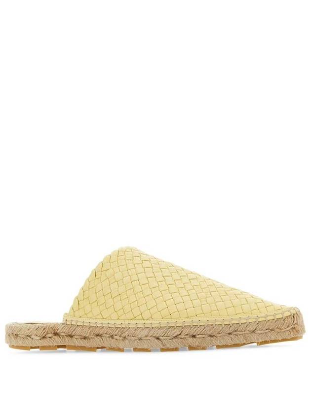 Intrecciato Espadrille Mule Moonbeam - BOTTEGA VENETA - BALAAN 3