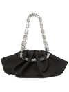 Kenny Satin Small Tote Bag Black - GIVENCHY - BALAAN 5