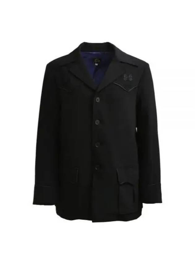 24 Western Leisure Jacket Black OT135 - NEEDLES - BALAAN 1