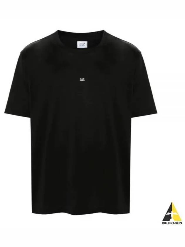 No Gravity Jersey Short Sleeve T-Shirt Black - CP COMPANY - BALAAN 2