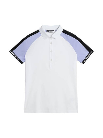 Perinne Regular Fit Short Sleeve Polo Shirt White - J.LINDEBERG - BALAAN 2