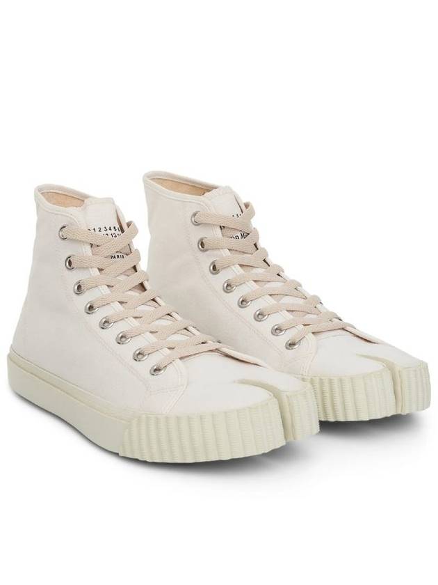 Tabi Split Toe High Top Sneakers White - MAISON MARGIELA - BALAAN 5